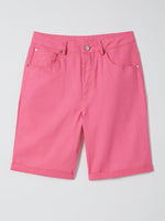 Solid Summer Shorts with Pockets