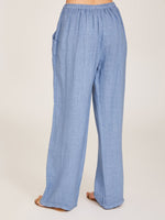 Women's Casual Wide Leg Pants with Elastic Drawstring Waist