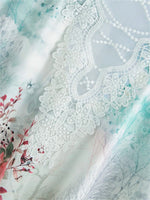 V Neck Floral Casual T-Shirt/Tee