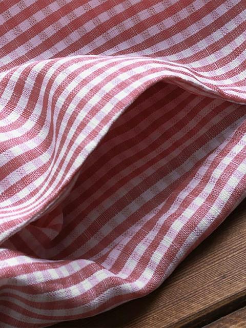 Short Sleeve Round Neck Plaid Casual Summer Two Piece Maxi Dress