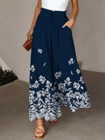 Groovy Navy Side Pocket Pants