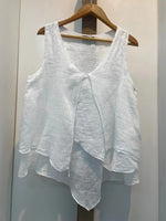 LilyWish Plus Size Solid Sleeveless Tank