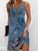Casual Loose EthnicSleeveless Dress