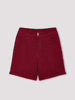 Solid Color Summer Casual Shorts With Buttons