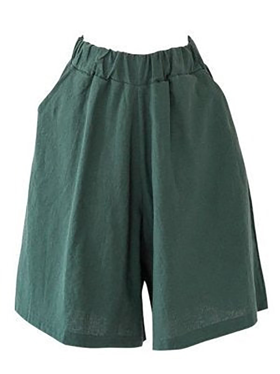 Cotton Casual Straight Pants