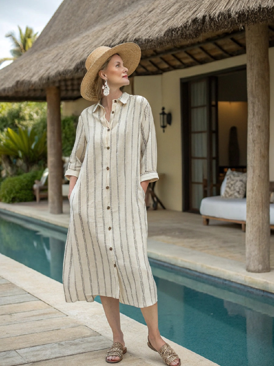 Women's Resort Shirt Dress