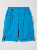 Solid Casual Sun Cargo Shorts