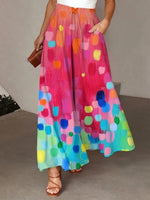 LilyWish Color Block Loose Lounge Pants
