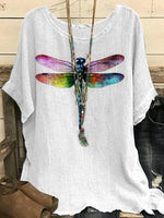 LilyWish Comfy Short Sleeve Round Neck Top