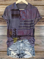 LilyWish Vintage Casual Short Sleeve T-Shirt