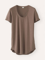 LilyWish Solid Color Round Neck Casual Blouse