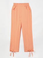 Casual Solid Color Summer Pants With Pockets