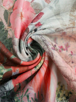 V Neck Floral Casual T-Shirt/Tee