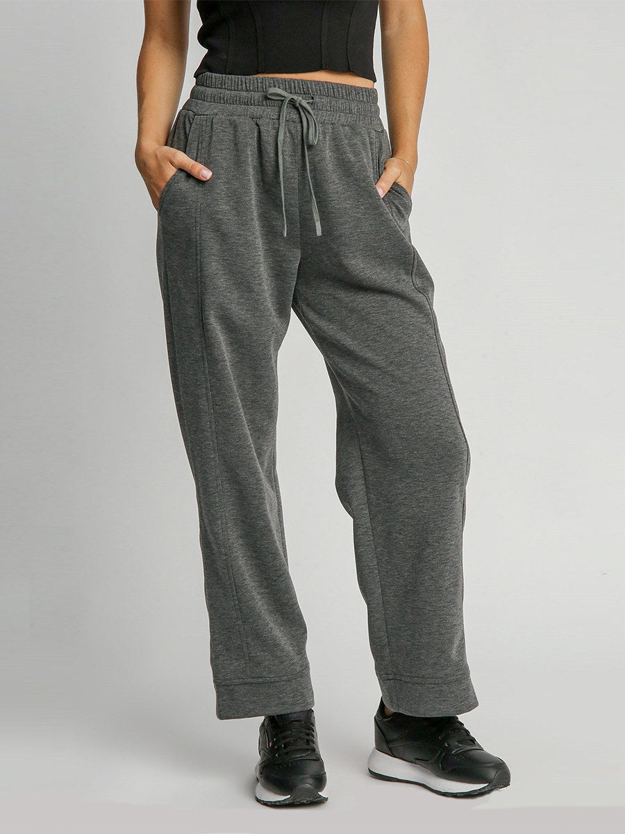 LilyWish Drawstring Wide Leg Comfy Pants