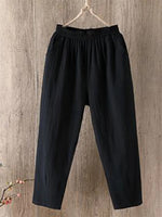 Cotton Basic Long Pants