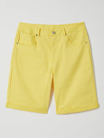 Solid Summer Shorts with Pockets