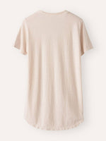 LilyWish Solid Color Round Neck Casual Blouse