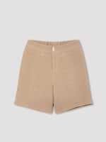 Solid Color Summer Casual Shorts With Buttons