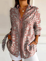 LilyWish Special Collared Long Sleeve Shirt