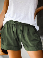 Summer Casual Plain Shorts