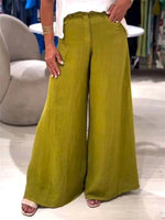 Women's Cotton And Linen Casual Pants