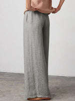 Women's Striped Pocket Casual Pants