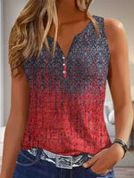 LilyWish Vintage Ethnic Tank Top