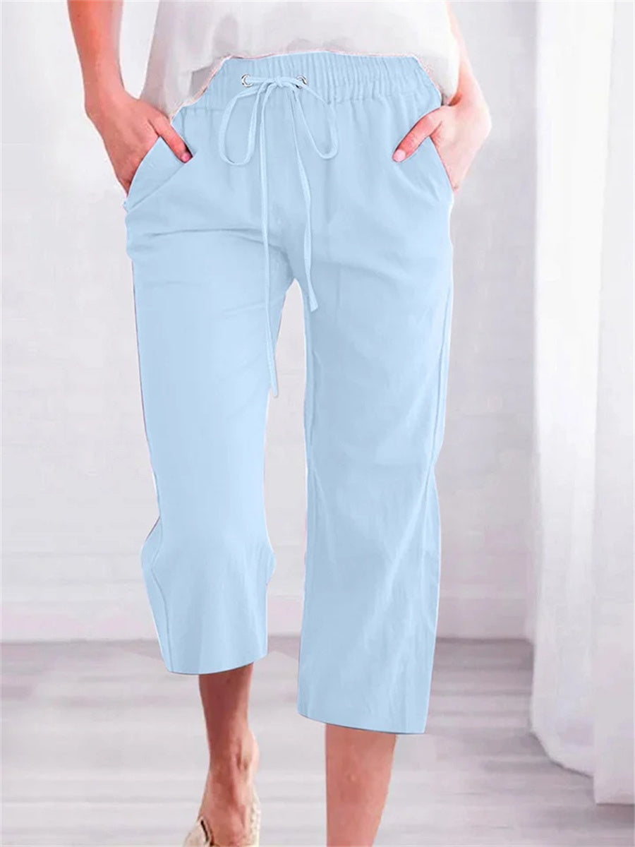 Women's Plain Casual Pants
