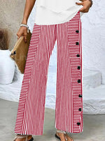 Classy Striped Print Pants