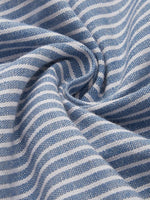 LilyWish Short Sleeve Striped Regular Loose Blouse