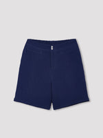 Solid Color Summer Casual Shorts With Buttons