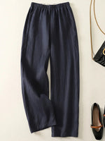 Women's Solid Color Casual Pants