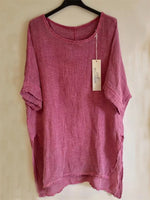 Casual Red Short Sleeve Crew Neck Shirts