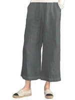 Casual Cotton Pockets Pants