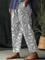 Floral Printed Loose Comfy Pants