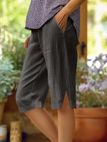Women's Elegant Plain Shorts Pants